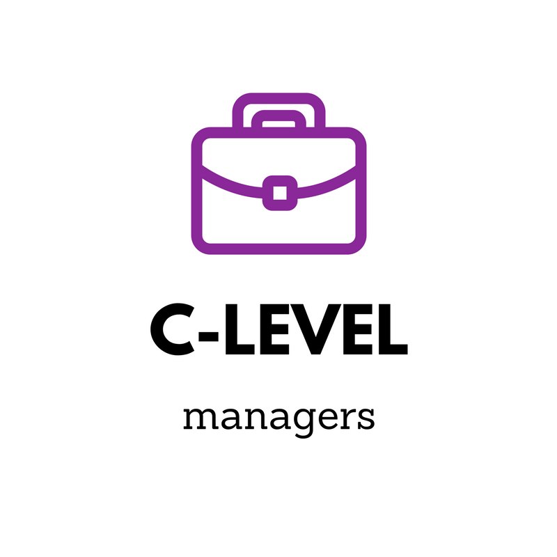 C-level managers